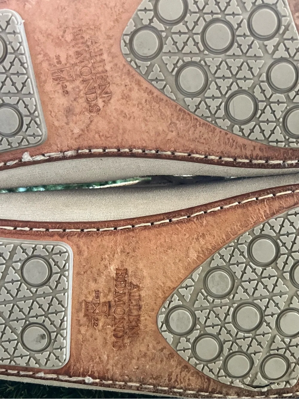 Allen Edmonds Men's Suede Penny Loafers in Light Beige